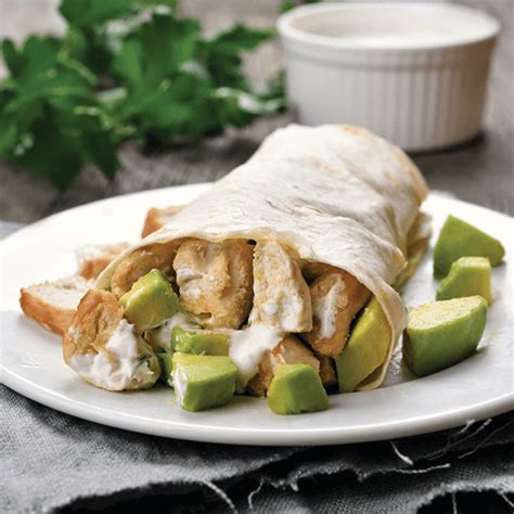 Baja Chicken Avocado Wrap Dakotah Sport And Fitness