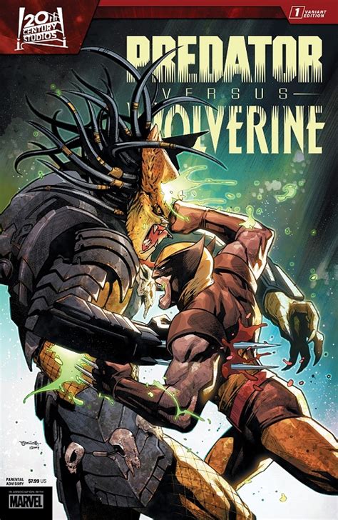 Predator Vs Wolverine Marvel Comics Comics Byte