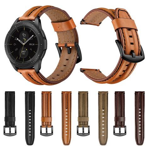 Echtes Leder Strap Für Samsung Galaxy uhr 46mm Band Armband für Samsung