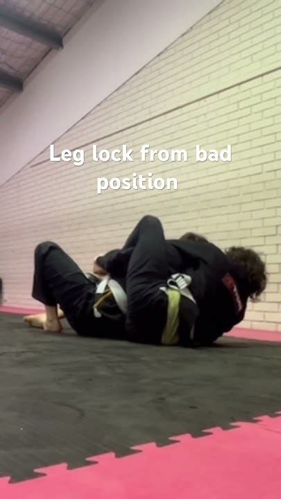 Sneaky Leg Lock From Bad Position Beginners Bjj Foryou Tornament