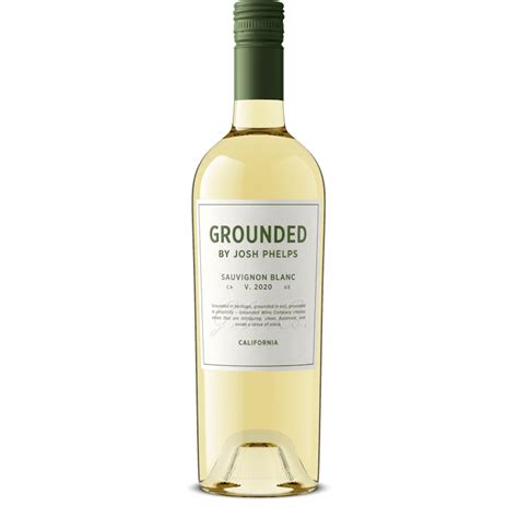 2020 Grounded By Josh Sauvignon Blanc California 750ml