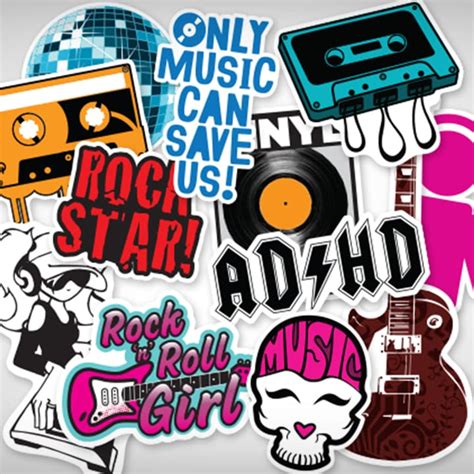 Musical Stickers | Groove Anywhere | Satisfaction Guaranteed