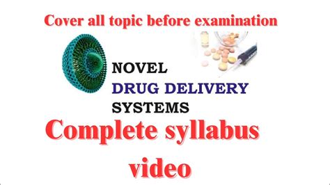 Unit 2 Novel Drug Delivery System NDDS Microencapsulation Method