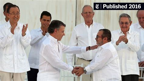 Colombia Signs Peace Agreement With FARC After 5 Decades of War - The ...