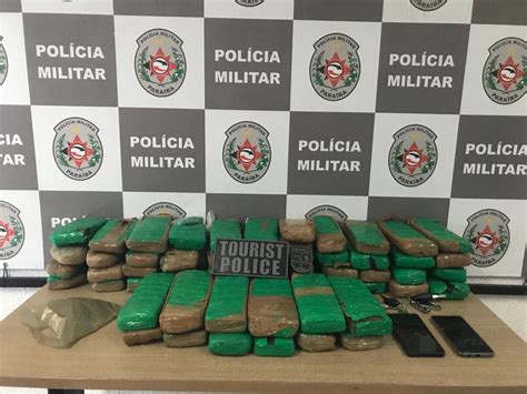 Polícia Militar Intercepta Carregamento Com Mais De 50 Tabletes De