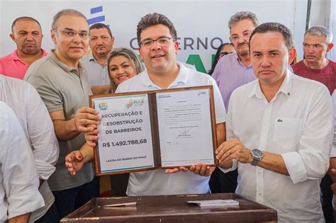 Rafael Fonteles Inaugura E Anuncia Novas Obras Em Lagoa Do Barro E