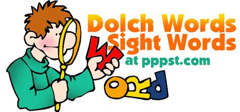 Dolch Sight Words Clipart Clip Art Library