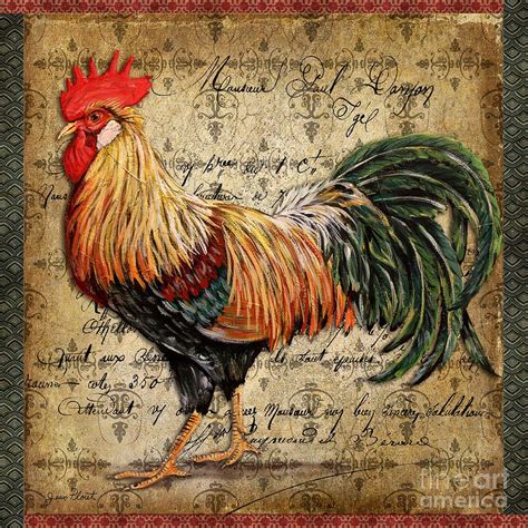 Beautiful Art For Sale Rooster Painting Chicken Painting Rooster Art