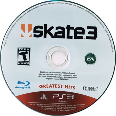 skate 3 cover or packaging material - MobyGames