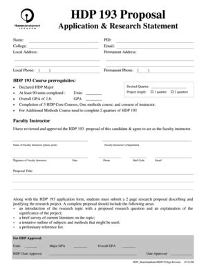 Fillable Online Hdp Ucsd HDP 193 Application Hdp Ucsd Fax Email Print