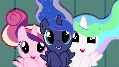 Mlp Princess Celestia And Luna And Cadence