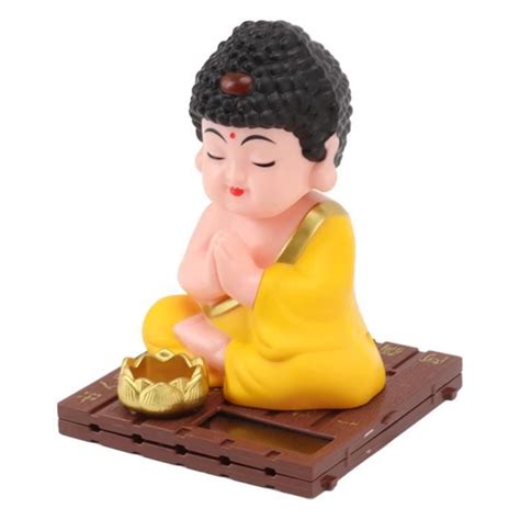 Vvikizy Statue De Bouddha Figurine De Bouddha Solaire Couleurs Vives