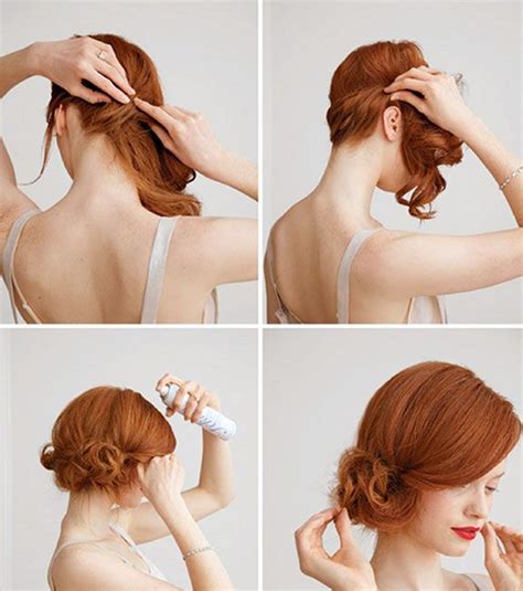 Chignon Tr S Facile Faire R Alisez Un Chignon Banane Classique En Cr