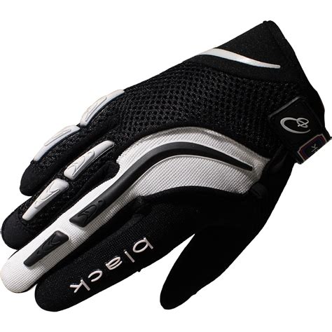 Black Raw Motocross Gloves Biker Stocking Fillers