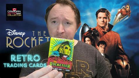 Opening Packs Of The Rocketeer Topps Trading Cards From Youtube