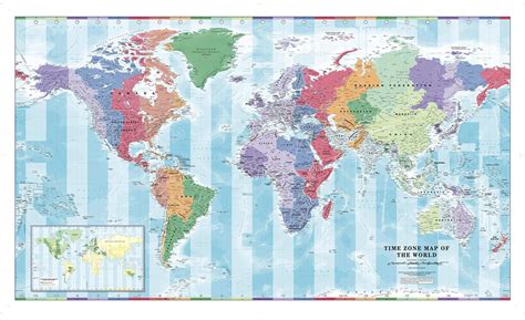 Rosefinch Stone Us Time Zone Map， Retro Funny Metal Sheet Signs Wall Decoration