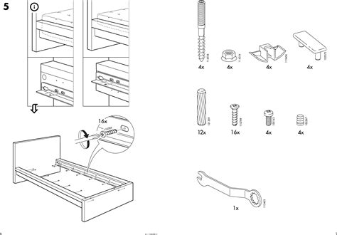 Ikea Malm Bed Frame Twin Assembly Instruction