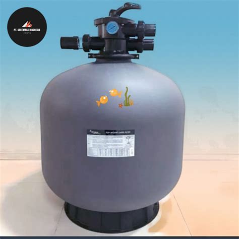 Jual Vertical Top Mounted Sand Filter Kolam Renang Emaux P