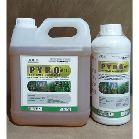 Pyro Sl L Systemic Herbicide Glyphosate General Weed Killer