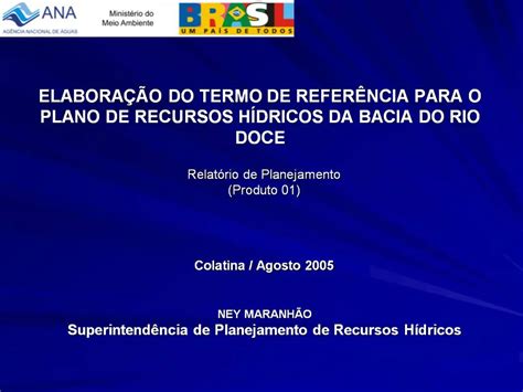 PPT ELABORA O DO TERMO DE REFER NCIA PARA O PLANO DE RECURSOS H