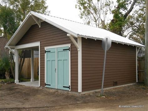 Carport Shed - Historic Shed