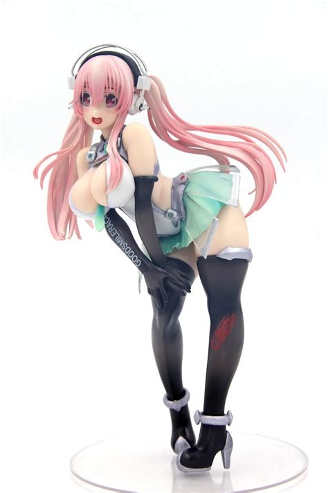 Sexy Adult Doll Anime Super Sonico Race Queen Ver Scale Painted