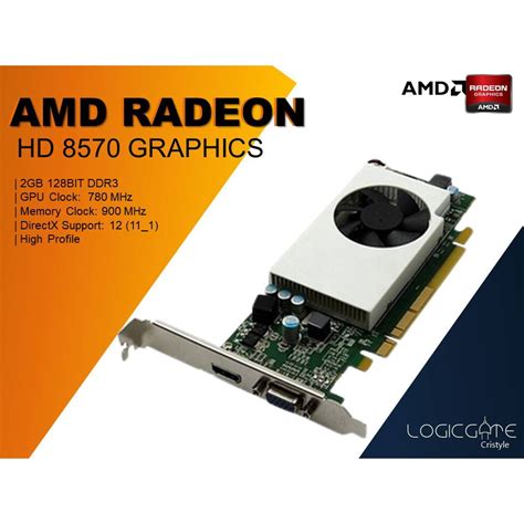 Amd Radeon Hd 8570 2gb 128b Ddr3 Hdmi And Vga Port High Profile Lazada Ph