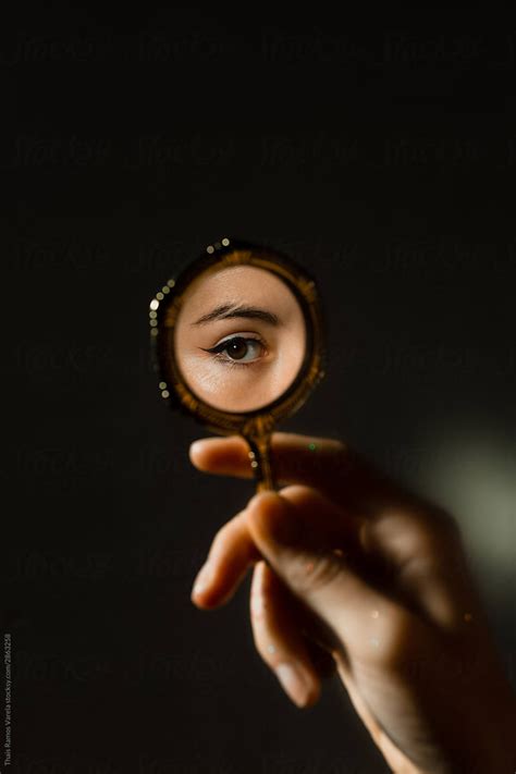 Eye A Mirror By Stocksy Contributor Thais Ramos Varela