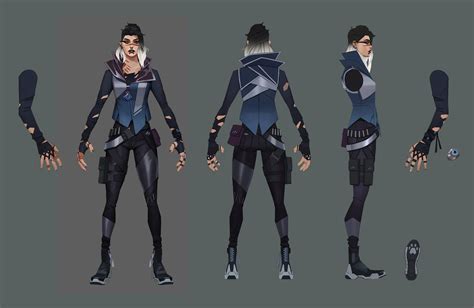 Pin By 𝕿𝖔𝖒á𝖘 𝕸𝖔𝖑𝖎𝖓𝖆 On Valorant Character Turnaround Concept Art