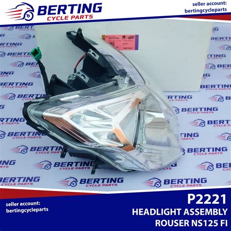 Headlight Assembly Rouser Ns Fi Genuine Jd Lazada Ph