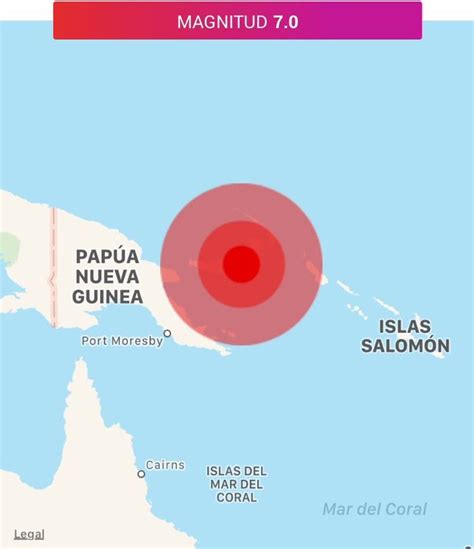 Sismo De Magnitud 7 Sacude Papúa Nueva Guinea