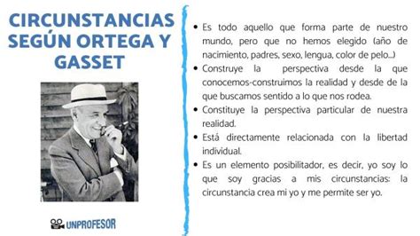 El Concepto De Circunstancia Según Ortega Y Gasset Con VÍdeos Y Resumen