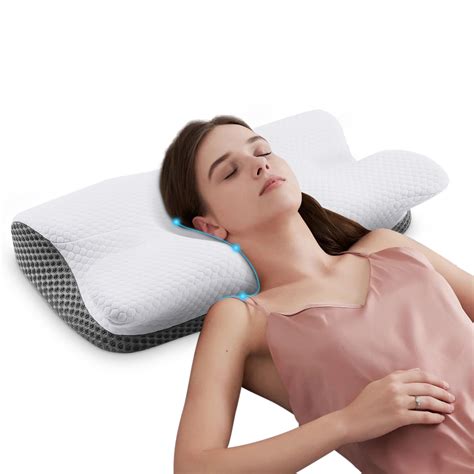 DONAMA Cervical Pillow For Pain Relief Memory Foam Pillows Neck Support