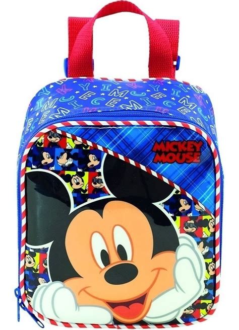 Kit Mochila Infantil Meninos Mickey Selfie Rodinhas G Xeryus