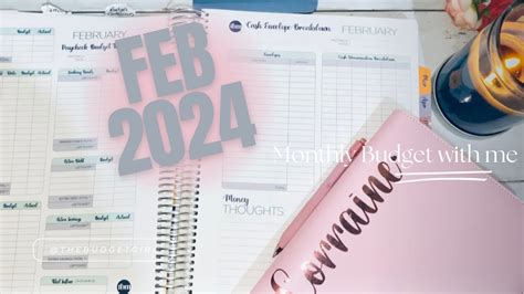 February Come Budget With Me Budget By Paycheck Workbook Bbp