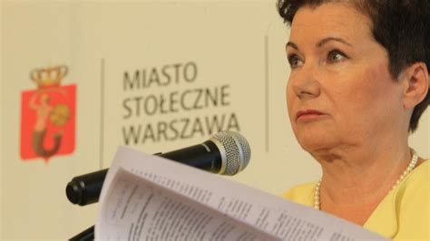 Chc Odwo Ania Gronkiewicz Waltz Nasz Dziennik