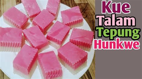 Resep Dan Cara Membuat Kue Talam Merah Putih Dari Tepung Hunkwe Rasanya