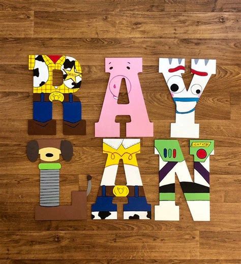 Printable Toy Story Letters