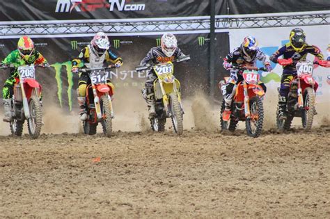 Calientan Motores En Le N Para El Campeonato Mundial De Motocross