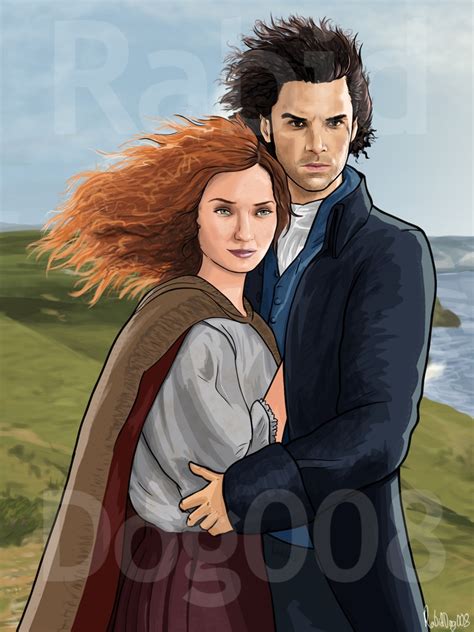 Demelza and Ross Poldark Detail by RabidDog008 on DeviantArt