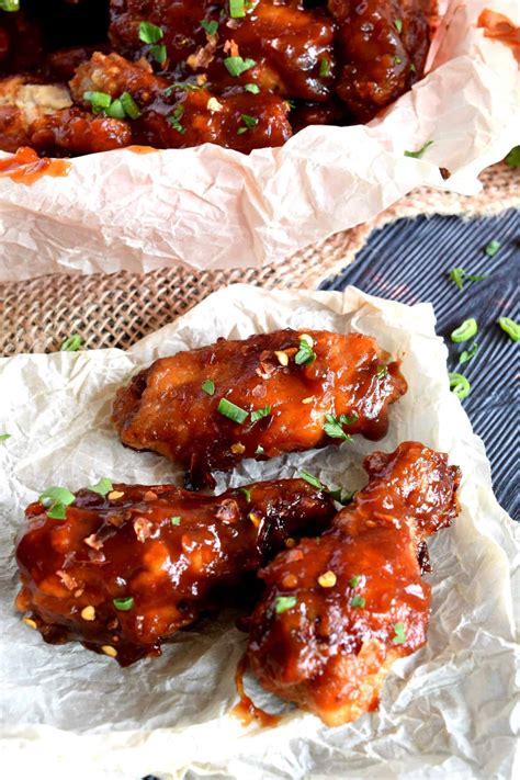 Baked Thai Sweet Chili Chicken Wings Lord Byron S Kitchen