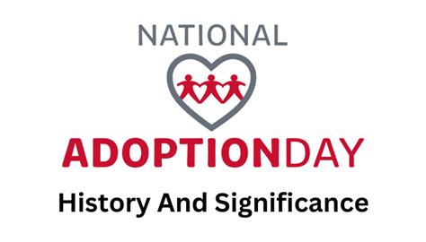 When Is National Adoption Day 2023