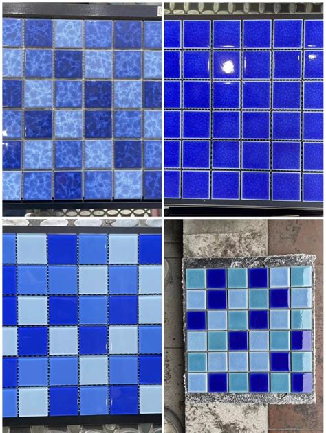 Crystal Swimming Pool Mosaic Wall Mosaic Floor Tile China Crystal