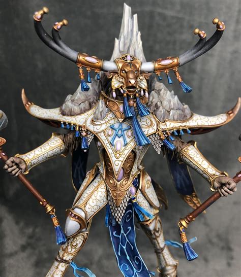 Lumineth Realm Lords Avalenor The Stoneheart King Warhammer Aos Custom