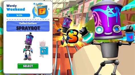 Subway Surfers New Orleans 2024 Wordy Weekend SPRAYBOT YouTube