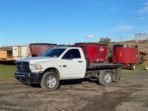 2012 Ram 2500 Flatbed Pickup Booker Auction Company