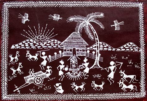 वरल चतरशल WARLI PAINTING ARTTEACHER IN