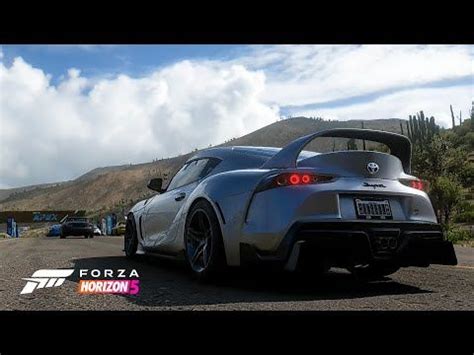 Toyota Gr Supra Forza Horizon Dunas Blancas Sprint Forza