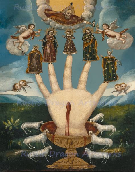 Mano Poderosa The All Powerful Hand Las Cinco Personas The Five Persons