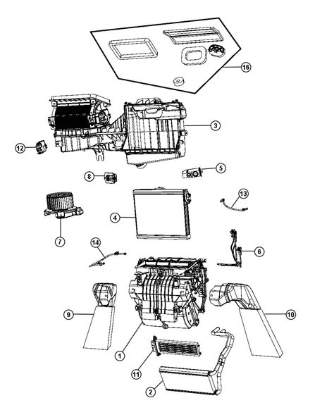 Jeep Wrangler Motor Blower With Wheel Air Vehicles Unit